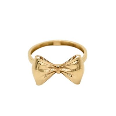 انگشتر طلا پاپیون لارج