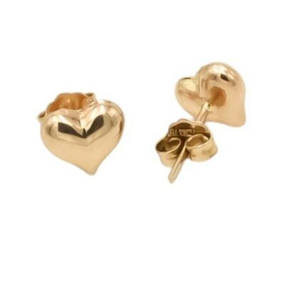 گوشواره طلا قلب w