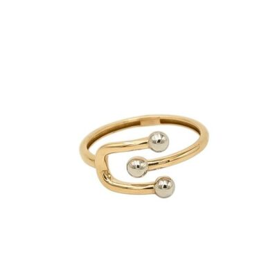 انگشتر طلا تیفانی دوبل