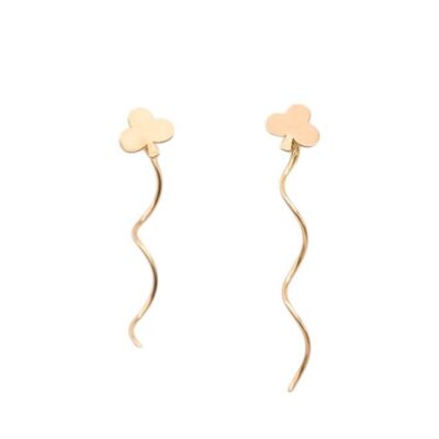 گوشواره طلا سلین درخت