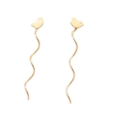 گوشواره طلا سلین گنجشک