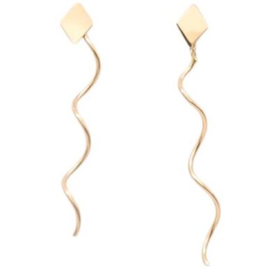 گوشواره طلا سلین لوزی