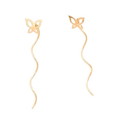 گوشواره طلا سلین پروانه