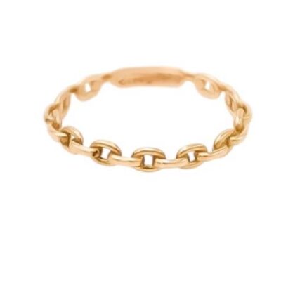 انگشتر طلا زنجیری