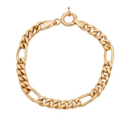 دستبند طلا فیگارو+