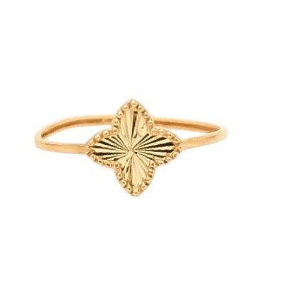 انگشتر طلا مینیمال روبرتو تراش