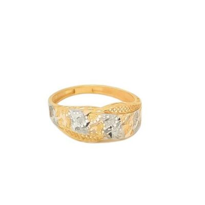 انگشتر طلا فیوژن لاکپشتی