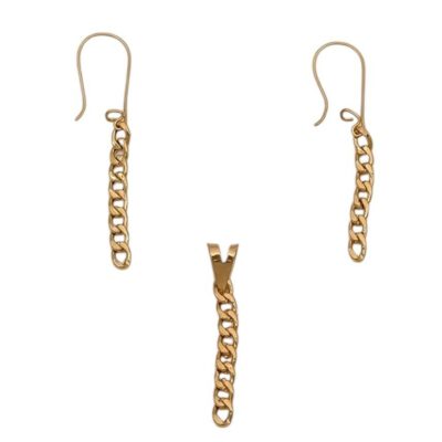 نیم ست طلا کارتیر