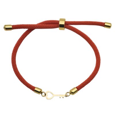 دستبند طلا کلید قلب