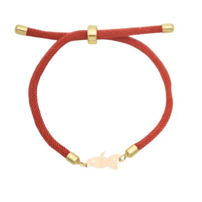 دستبند طلا ماهی گلی