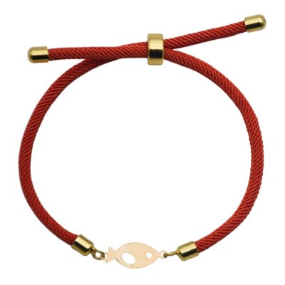 دستبند طلا ماهی x