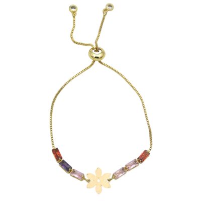 دستبند طلا شکوفه گیلاس