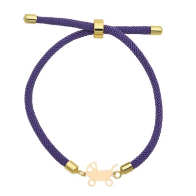 دستبند طلا کالسکه