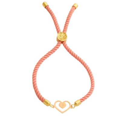 دستبند طلا دل تو دل