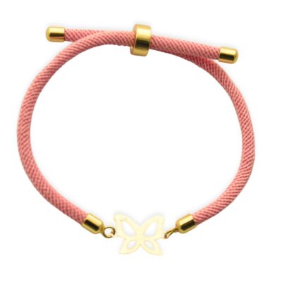 دستبند طلا پروانه آرزو