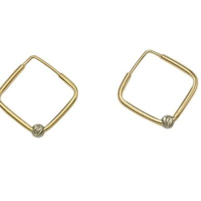 گوشواره طلا البرنادو لوزی