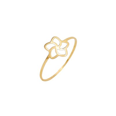 انگشتر طلا گل