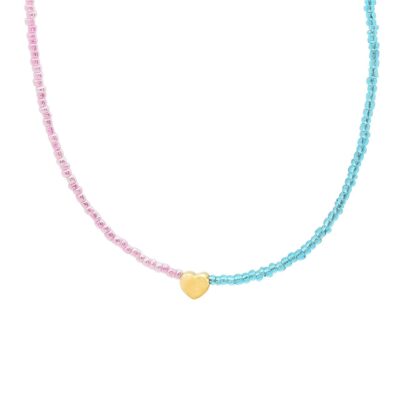 چوکر طلا قلب مینیمال