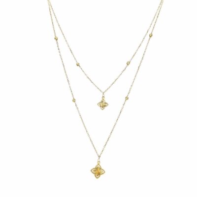 گردنبند طلا روبرتوکویین دوبل