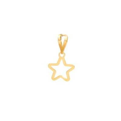 پلاک طلا استار