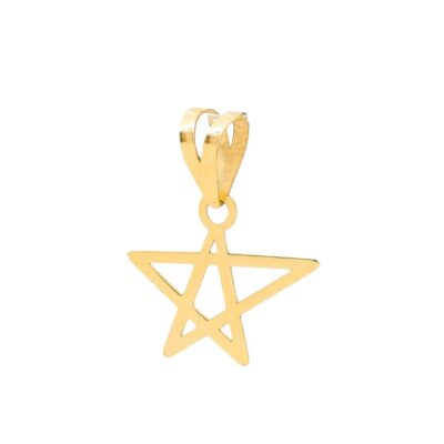 پلاک طلا ستاره آرزو