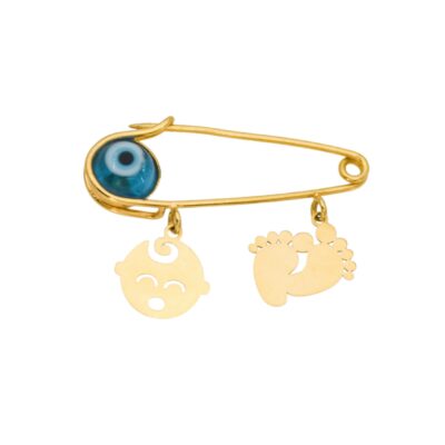 سنجاق طلا چشم نظر